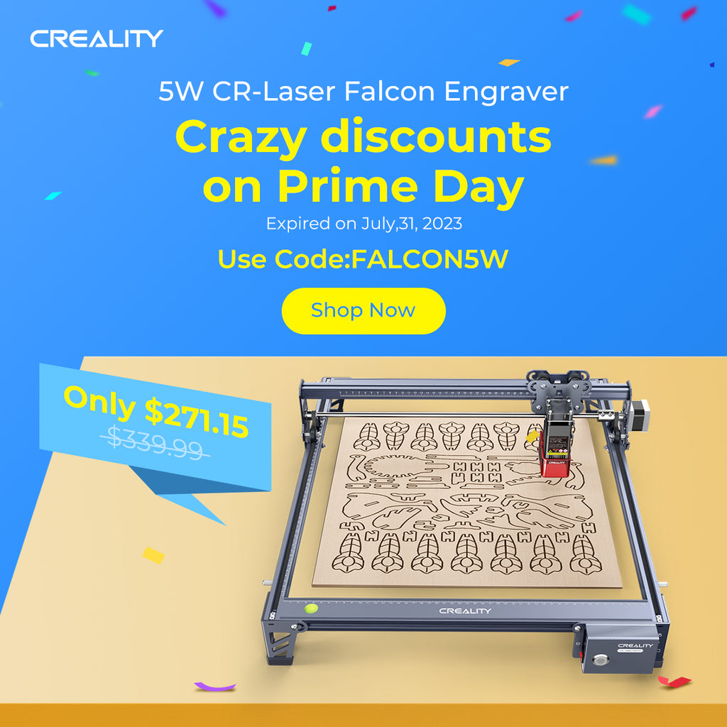 Falcon Laser Engraver Series Party! Get Chance to Win A Free Laser Engraver  